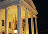 Walking down the portico driveway, last views of the White House front exterior